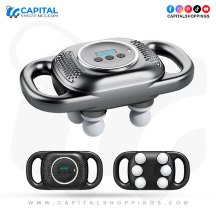 FreshDcart Head Massager Vibrating Machine – Professional Six-Head Deep Tissue Massager for Pain Relief, Muscle Recovery, and Relaxation – Massager for Scalp Use