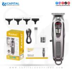 Kemei KM-1779 cordless professional hair clipper electric trimmer for men grooming haircut tool