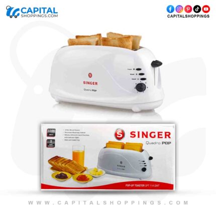 Lot Imported Singer 4 Slice Toaster