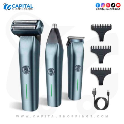DALING Multifunction Grooming Kit 3 IN 1 Rechargeable Men's Grooming kit Professional Shaving machine New hair trimmer and clipper DL-9218