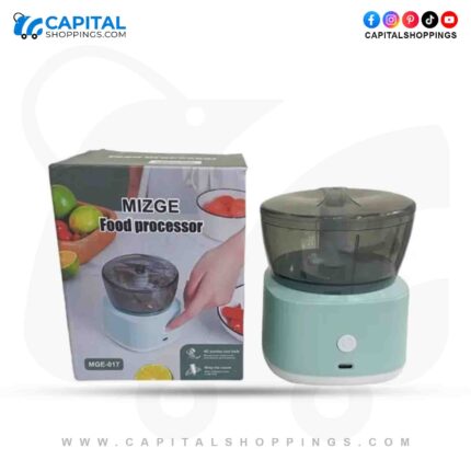 Food processor MGE-017 / Mini portable food processor / Portable Mini Mizge food processor