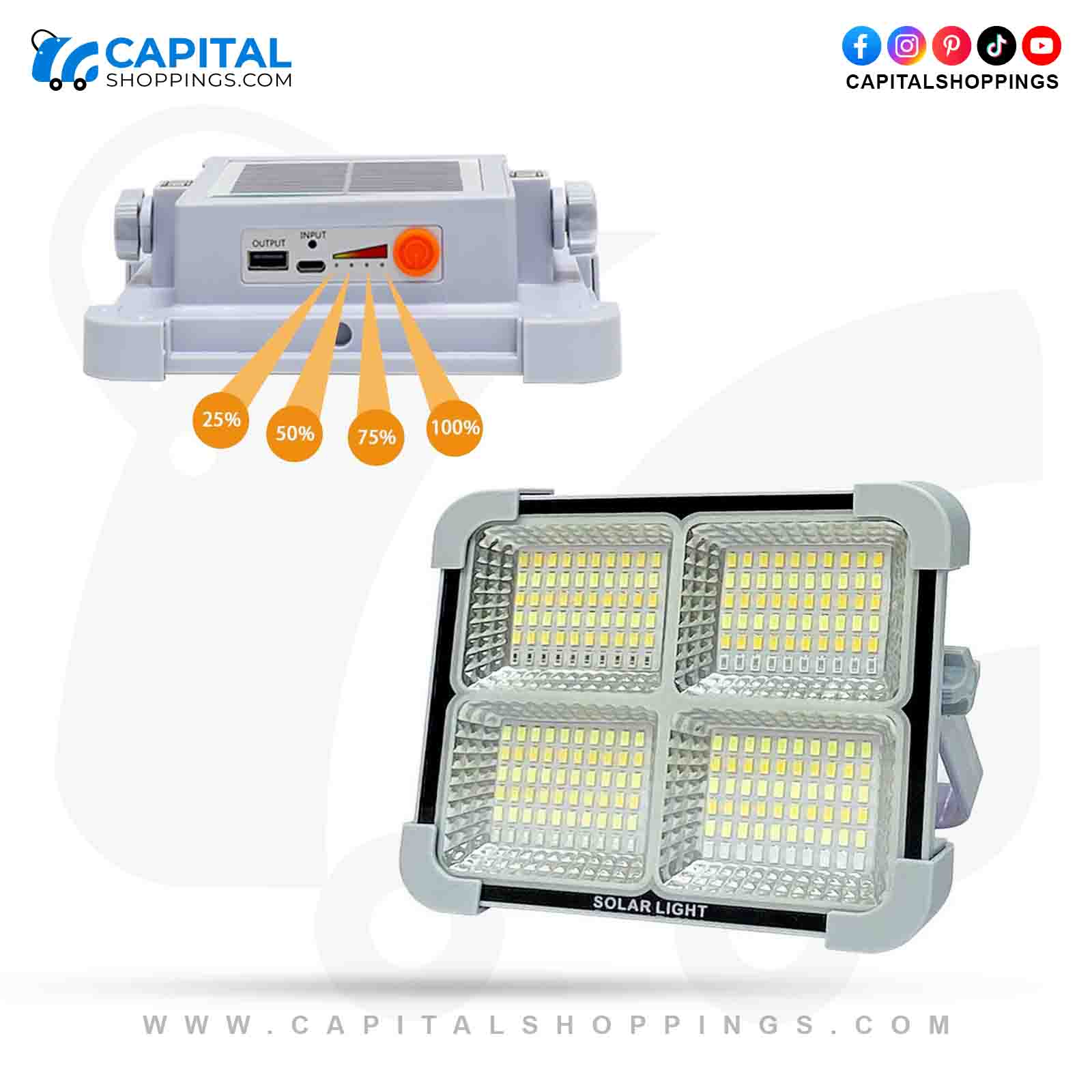 New 60W LED Work Light 2in1 Handheld