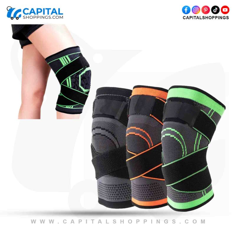adjustable knee support brace compression sleeve for running cycling gym sports protection unisex