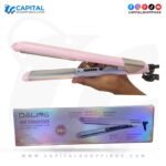 DL-5206 ceramic hair straightener fast heating floating plates temperature control styling tool for women