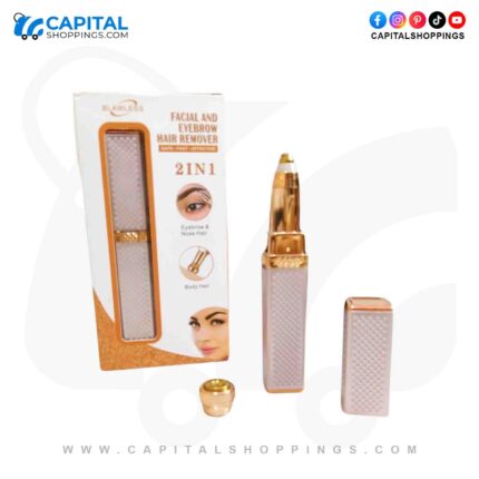 Blawless 2 in 1 Facial & Eyebrow Hair Shaver Gold