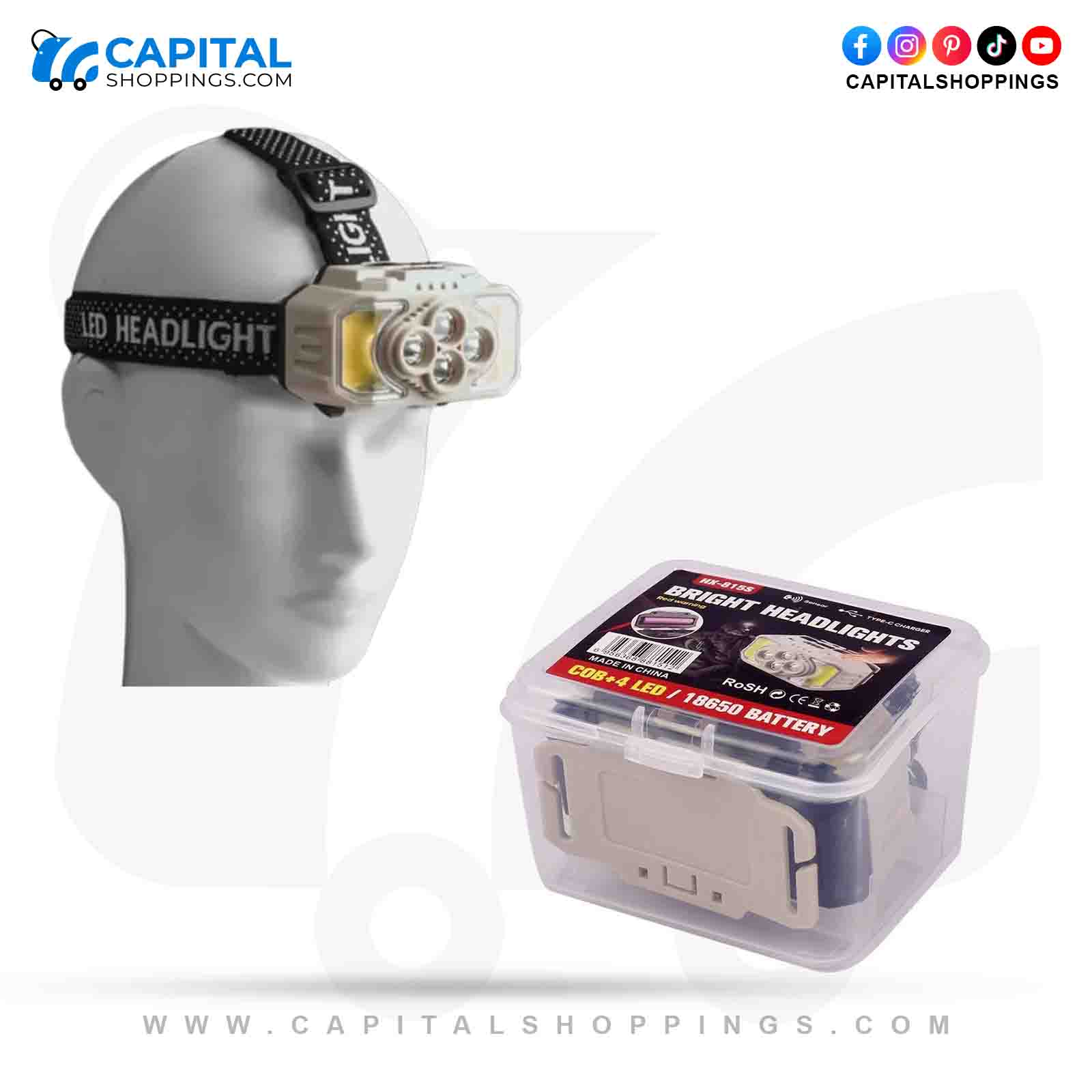 • Adjustable elastic shackle