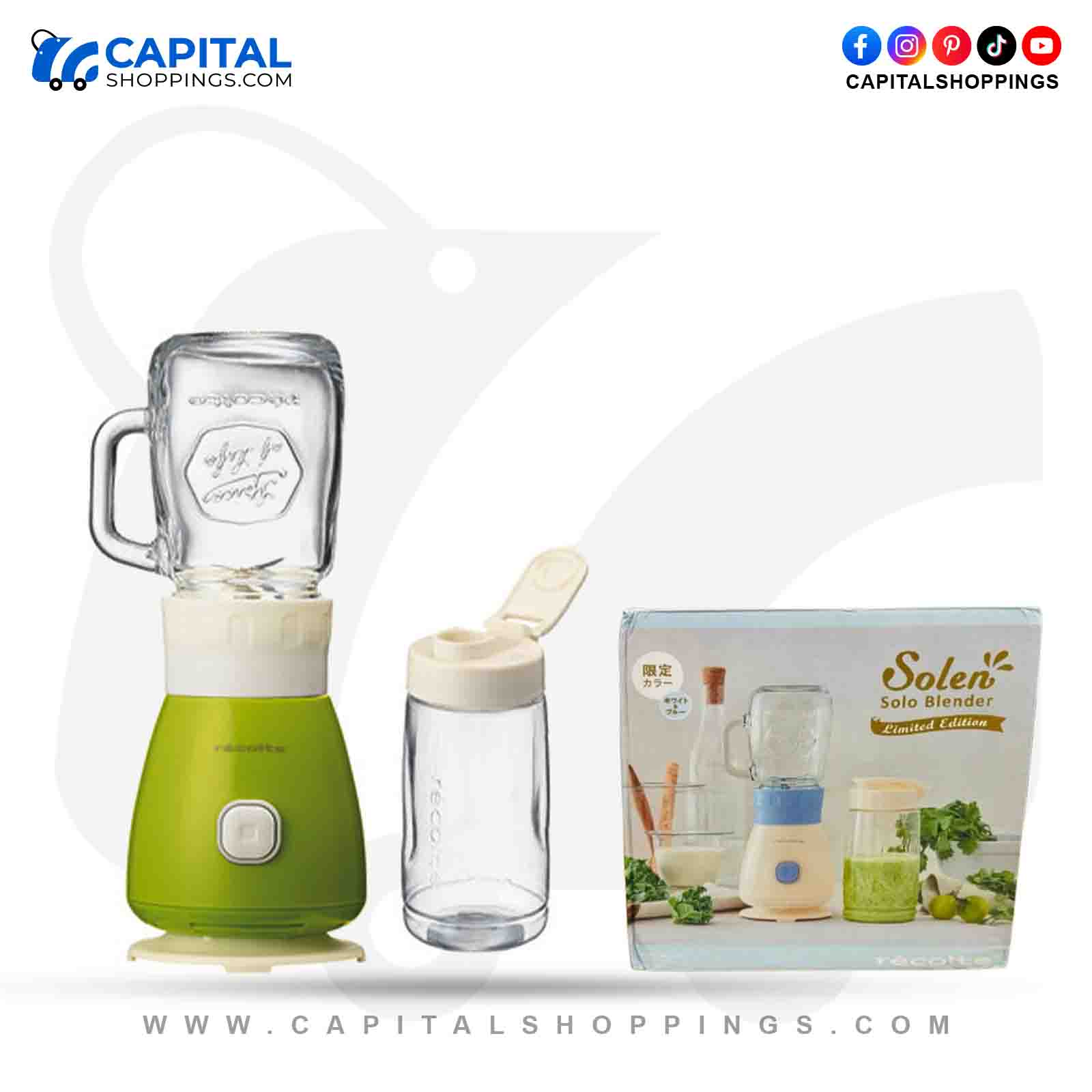 Japanese Solo Mini Blender Limited Editionaq